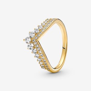 Pandora Timeless Wish Tiara Vyhlásenie Zlate | 967WIGNTX